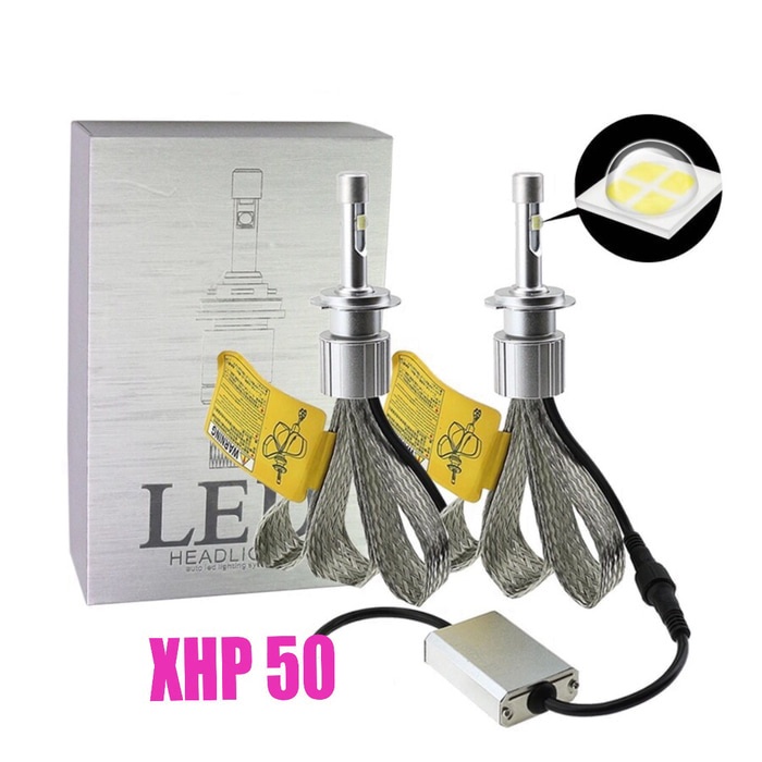 FREE ONGKIR LAMPU MOBIL LED MOBIL H1 HB3 HB4 H8 H9 H11 9012 XHP 50 ORIGINAL CREE FREE ONGKIR