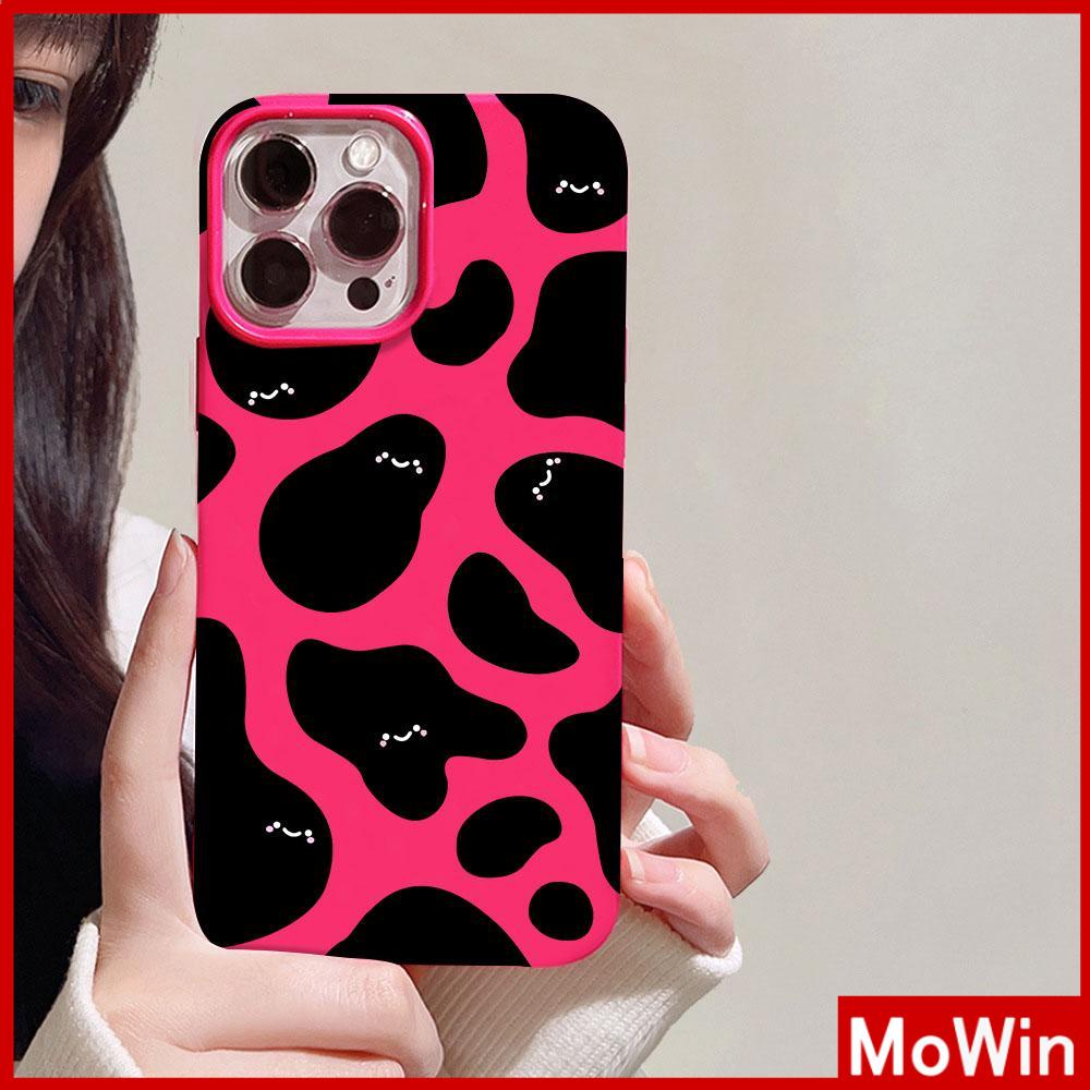 For iPhone 14 Pro Max iPhone Case Pink Glossy TPU Soft Case Shockproof Protection Camera Cute Cartoon Compatible with iPhone 13 Pro max 12 Pro Max 11 xr xs max 7Plus 8Plus