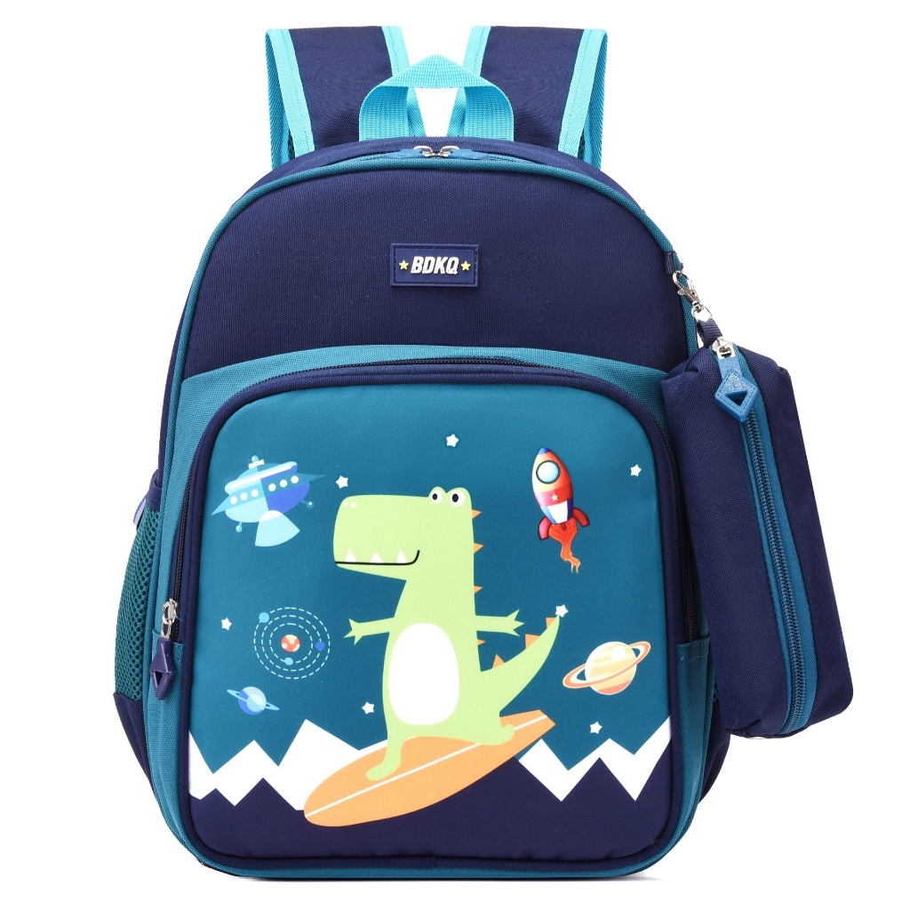T2010 Tas ransel anak sekolah dengan tempa pensil import harga grosir bisa bayar di tempat
