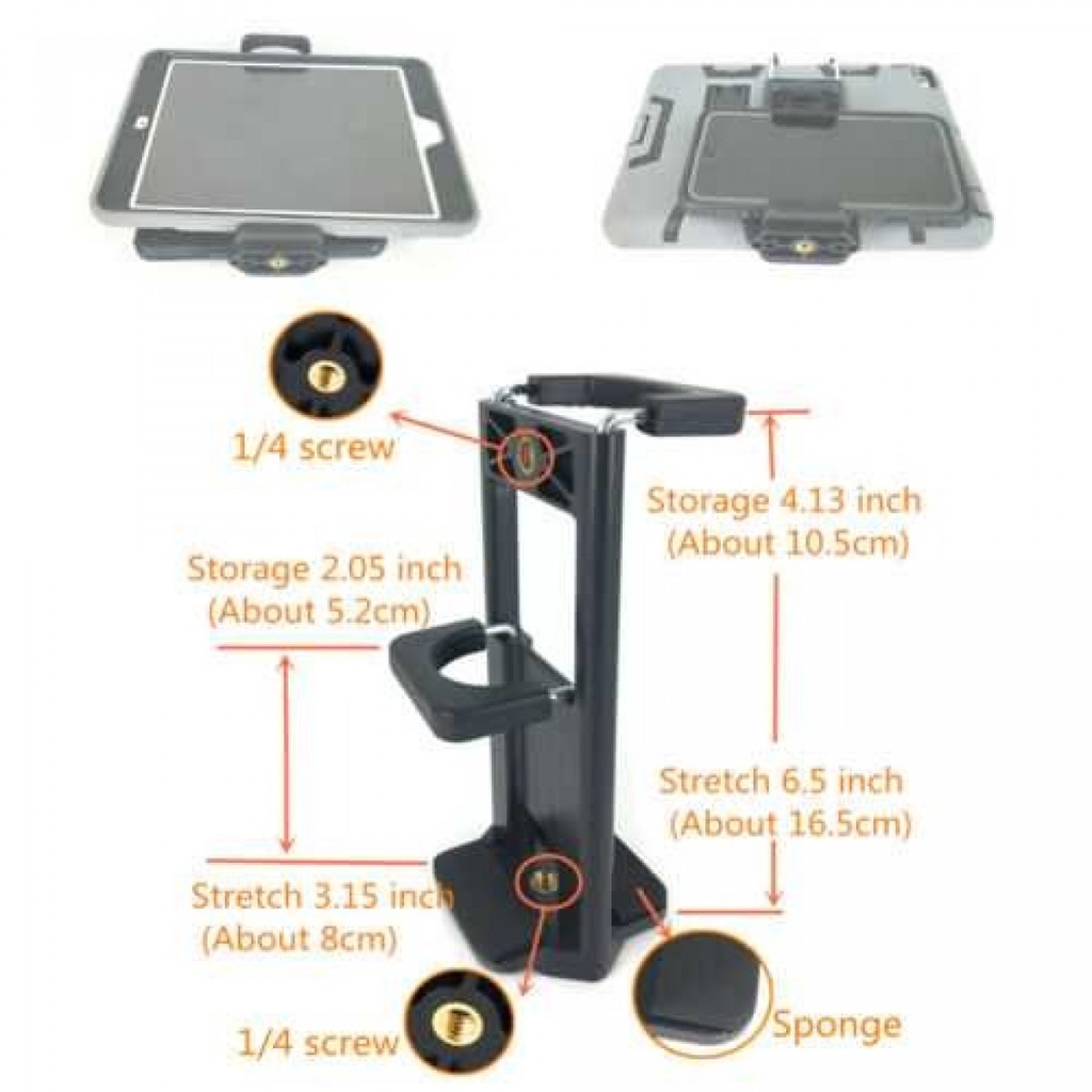 Teleprompter Mini Portable Autocue with Remote