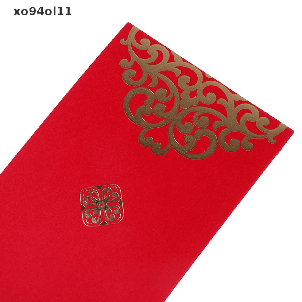 Xo 10pcs New Year Wedding Amplop Merah Tikus Tahun Imlek Festival Musim Semi lucky bag OL