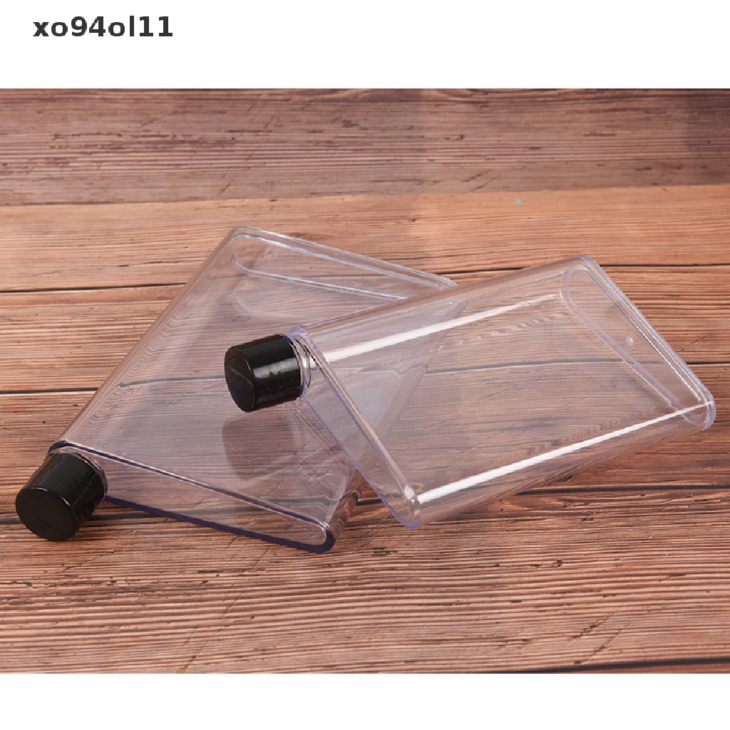 Xo Fashion Botol Air Minum Portable Buku Bening Portable Paper Pad Water Bottle Flat   Ol