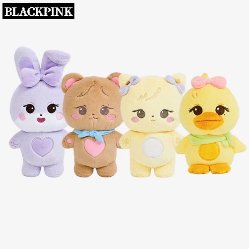 11 cm Kpop Blackpink World Tour Boneka Mewah Gantungan Kunci Hewan Lucu Boneka Mainan Lahir Koleksi Pink Kartun Boneka Liontin Untuk Teman Perempuan Hadiah Liburan Blackpink