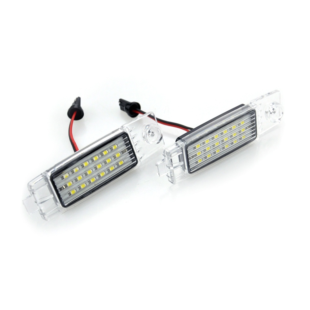 2x Untuk Toyota Harrier Hiace Highlander Kluger RAV4 Untuk Lexus RX300 Untuk Scion XB Putih LED Plat Lampu Plat Nomor Lampu