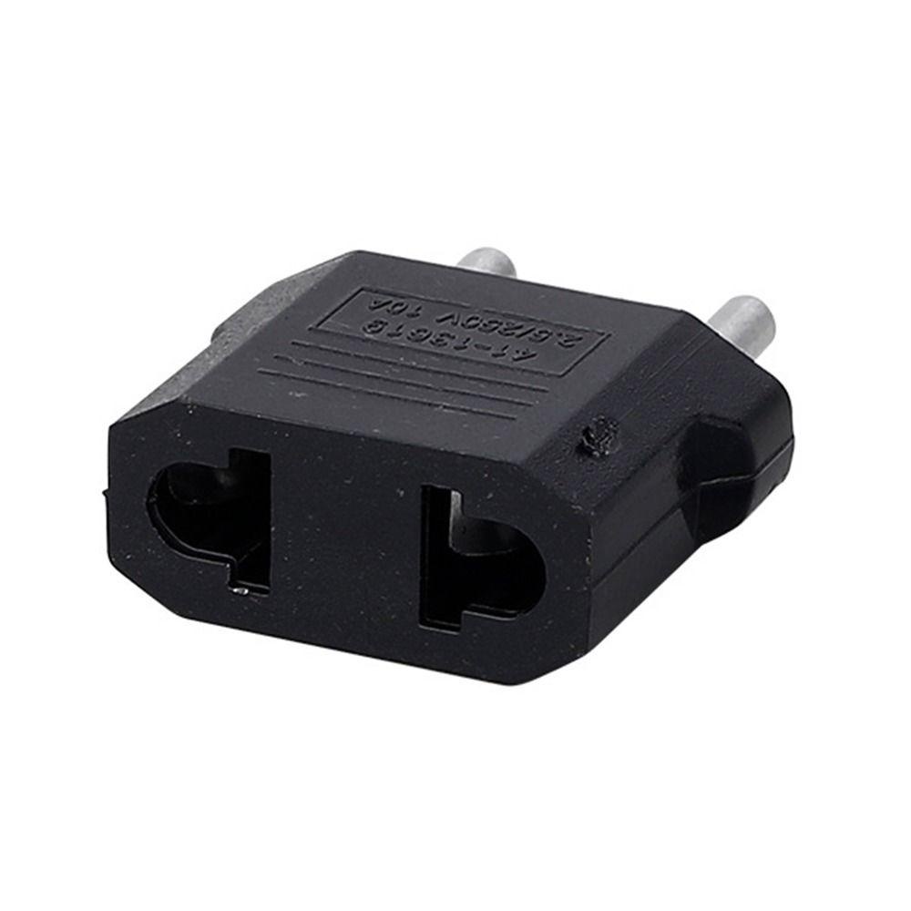 POPULAR 10pcs US To EU Plug Adapter Soket Daya Pengisian Telepon Universal Panas