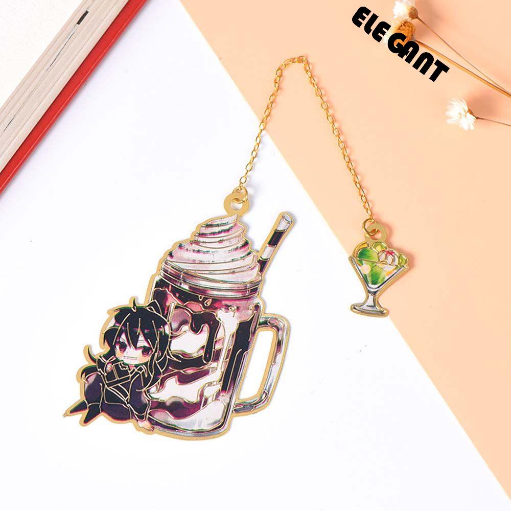 [Elegan] Mo Dao Zu Shi Bookmark Hollow Rumbai Gaya Cina Grandmaster of Demonic Student Hadiah Liontin Wei Wuxian Stationery Tanda Pagination Metal