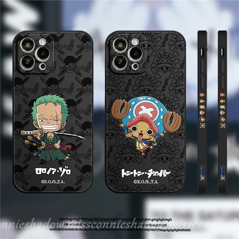 REDMI Case Motif Kartun One Piece Merek Trendy Redmi10 12C 9A A1 9T 9C NFC 9catatan12 10Pro 11 9 10s 8 10 Pro Plus Poco X5 F4 M4 M5 M3 Pro F3 X3 Pro MI 10 11 12 Lite Soft Case Zoro Lucu 10T