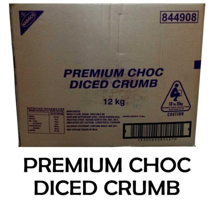 Nabisco Dice Crumb Biskuit Oreo Kasar 1 Kg