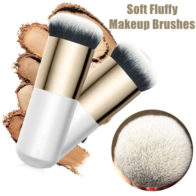 Kuas Makeup Bedak Bubuk Dun Gemuk Kecil Multifungsi High Gloss Kecil Dan Mudah Dibawa Kuas Makeup Wajah Brush Aplikasi Makeup Wajah Universal