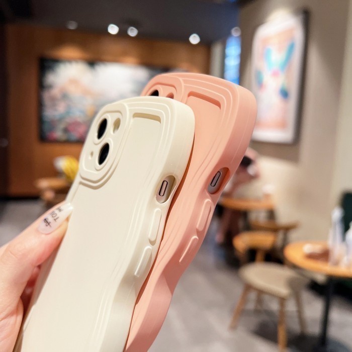 CASE GELOMBANG WARNA FOR IPHONE X XS XR XS MAX 11 11 PRO 11 PRO MAX