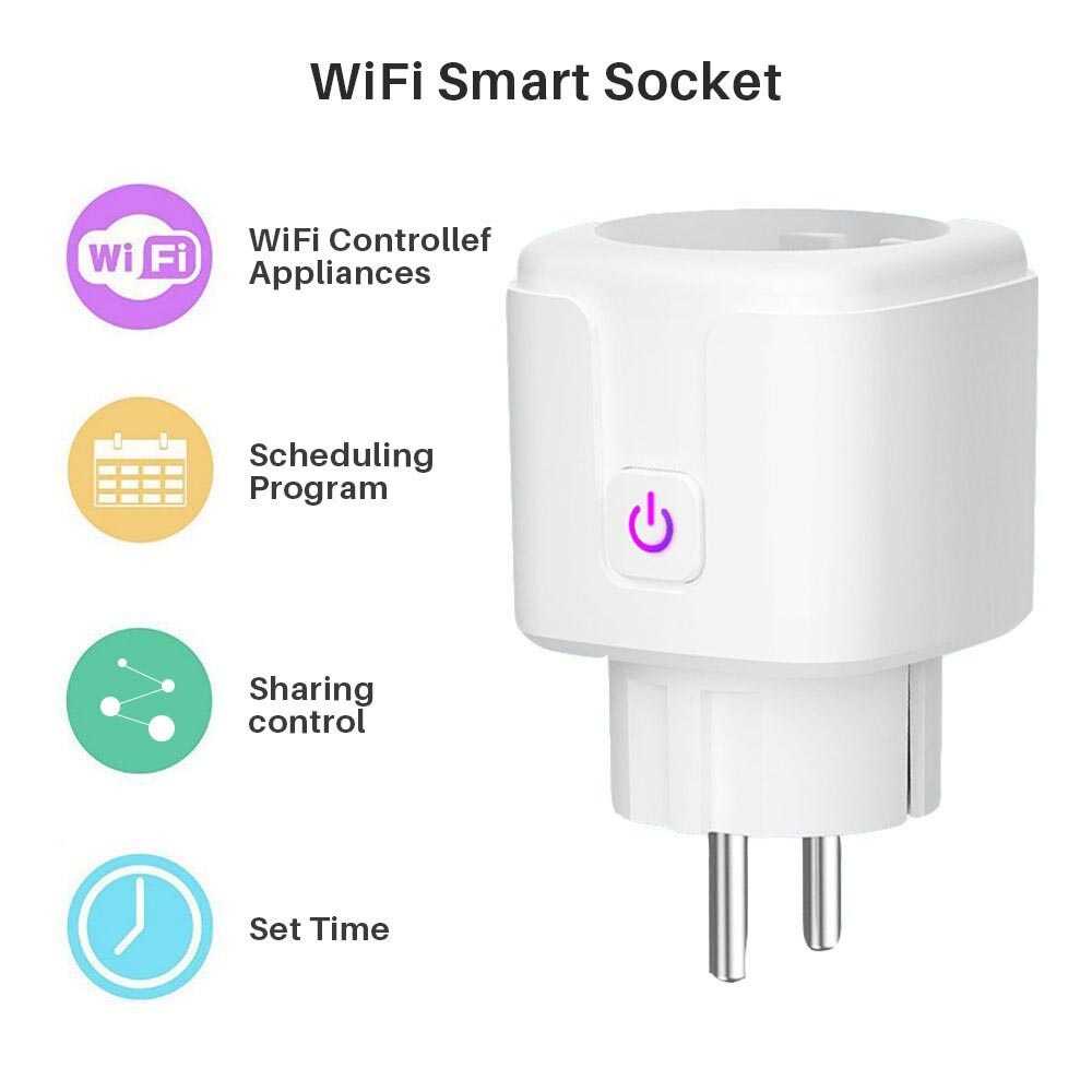 ONLIVING Steker Smart Plug WiFi EU Plug 10A - S21 ( Mughnii )