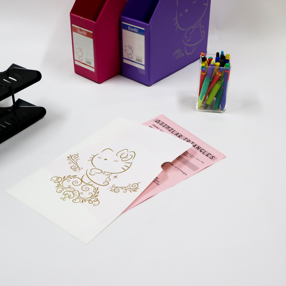 

Bantex Map Plastik Folder Motif Hello Kitty Folio White