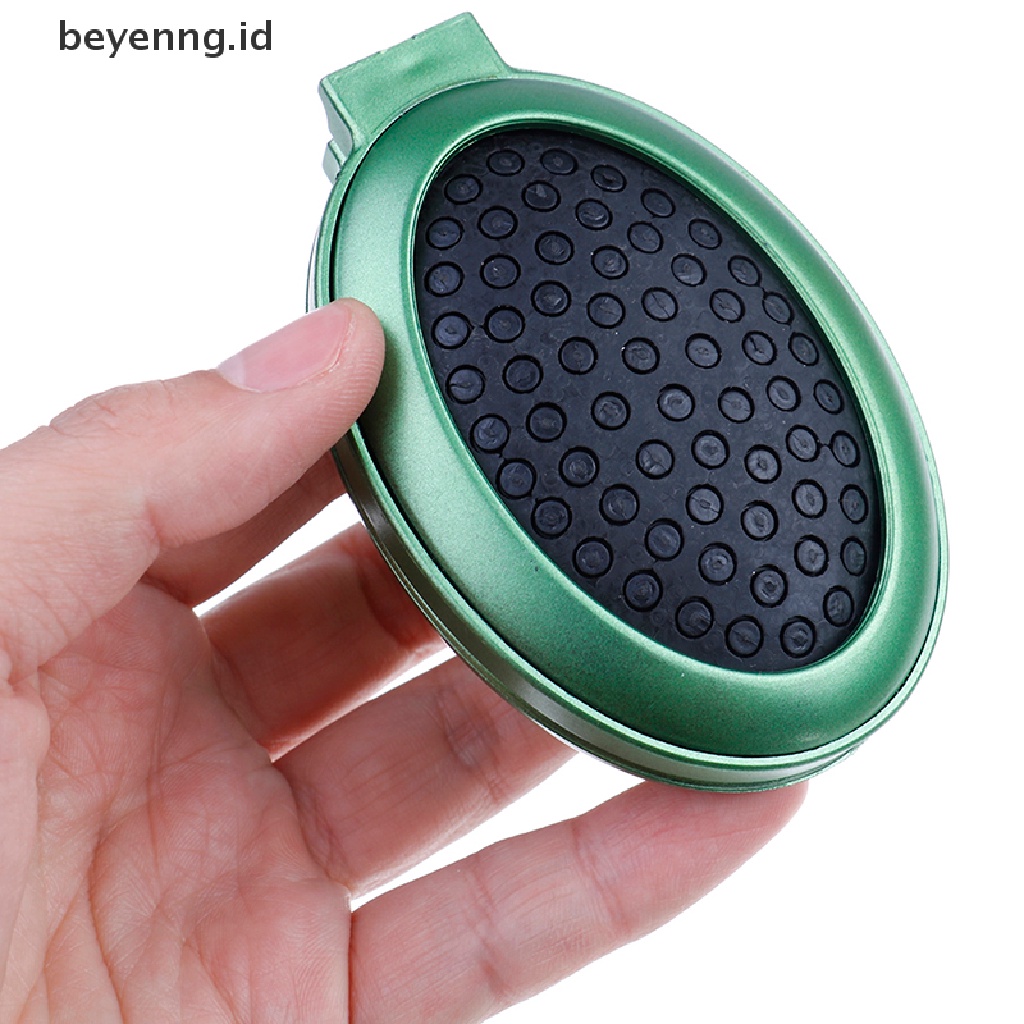 Beyen Sikat Rambut Lipat Portable travel Dengan Cermin compact pocket size comb Hadiah ID
