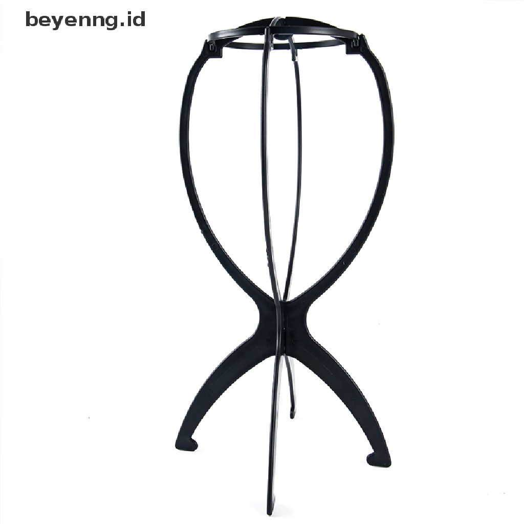 Beyen Ajustable Wig Stand Topi Plastik Display Wig Head Holder Manekin Kepala/Stand ID