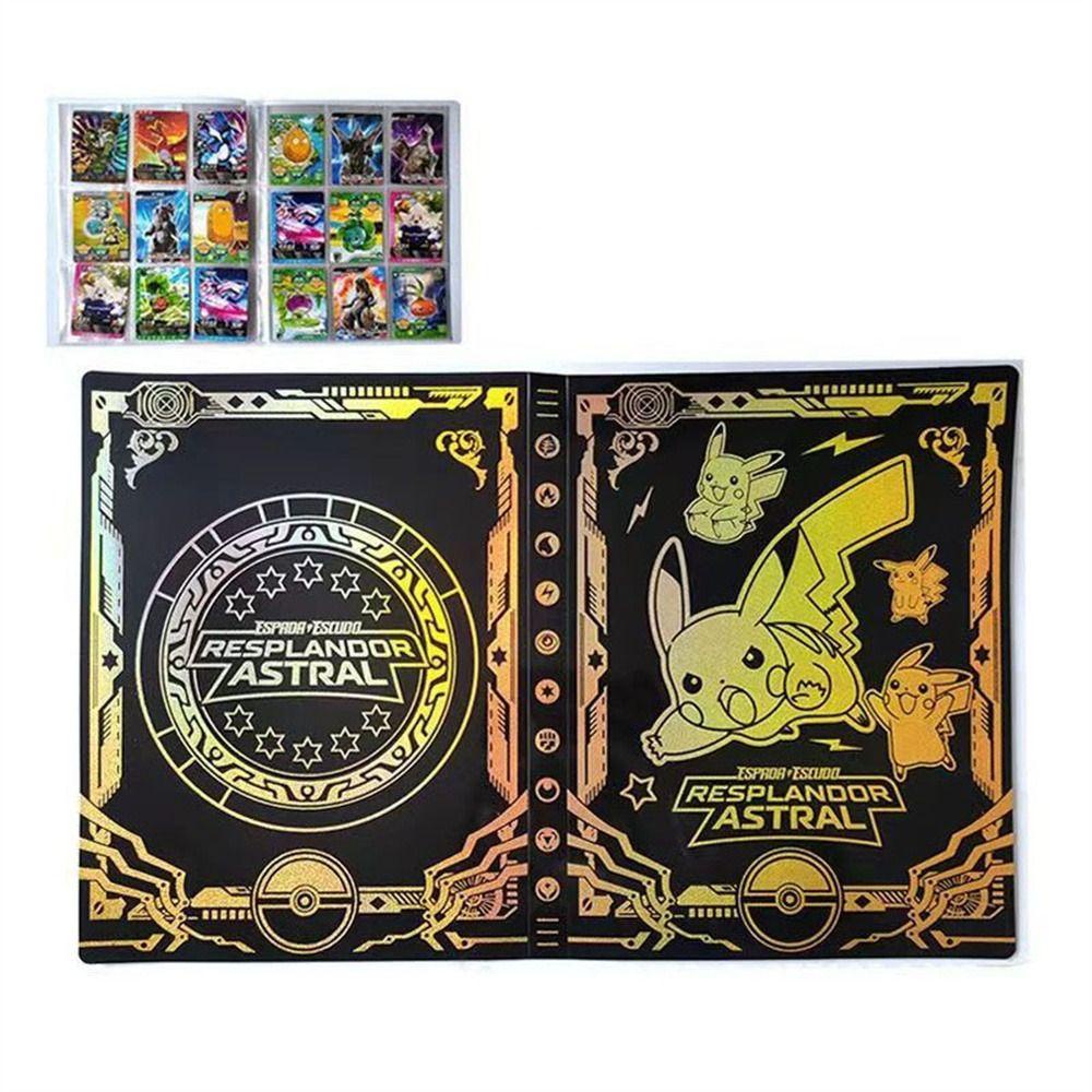 [Elegan] Album Buku Mainan Hadiah 540kartu Charizard 9saku Kartu Game Holder Binder Folder Collection Binder