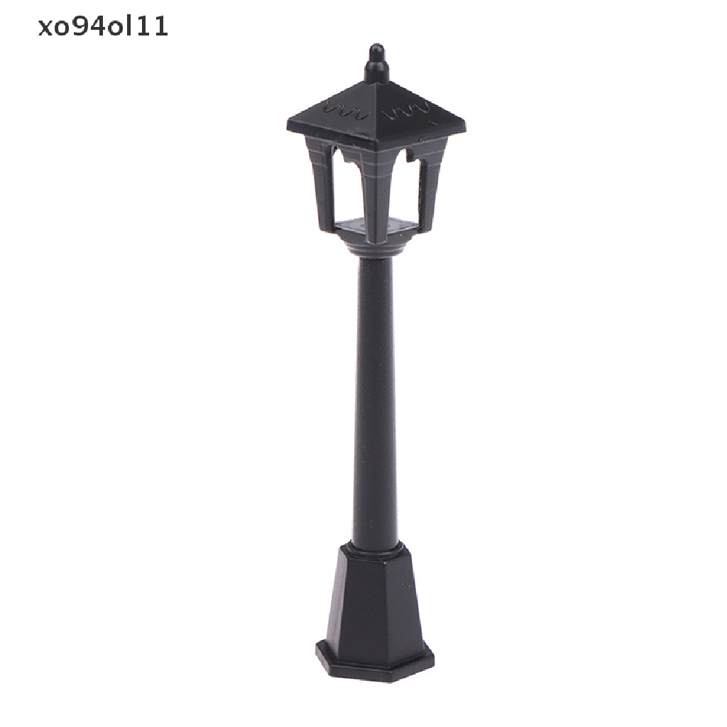 Xo 1Pc Lampu Mini Lampu Jalan Model Mikroskopik Untuk Dekorasi Miniatur Rumah Boneka OL