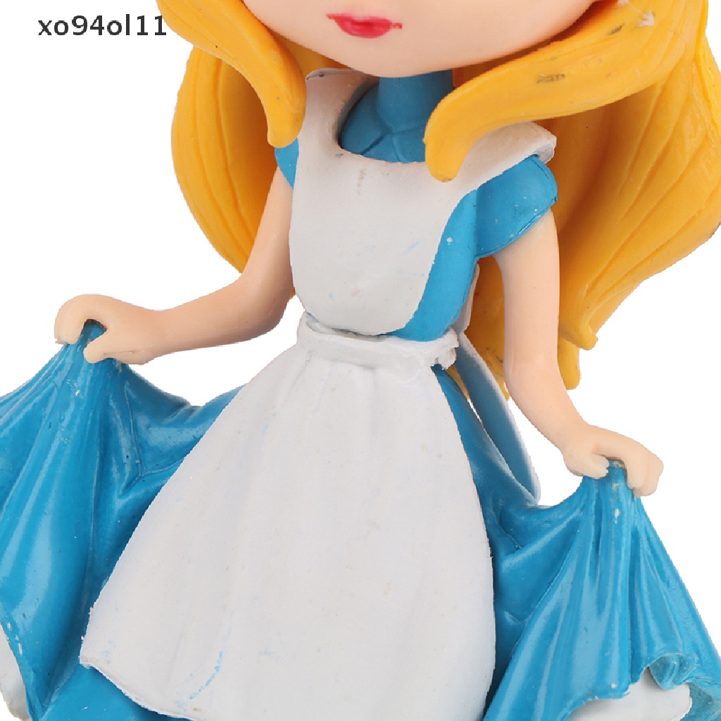 Xo Disney Q Posket Princess Alice Tinker Bell Figure Model Mainan Figure Kue Model Animasi Boneka Hadiah Dekorasi Rumah Pesta Ulang Tahun Princess Figure Hiasan Kue OL