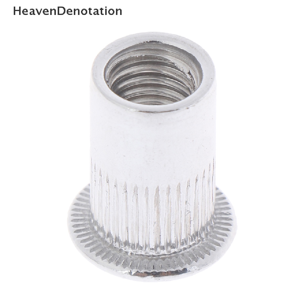 [HeavenDenotation] Sisipan Mur Rivet Ulir Aluminium 100x Baja Rivnut Nutsert M4/M5/M6/M8 Set  Hdv