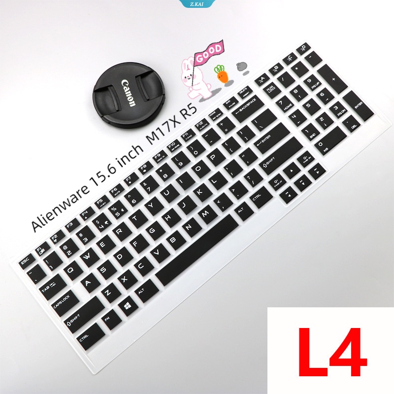 Cover Aksesori Keyboard Silikon Laptop Untuk Alienware 15.6 inch M17X R5 Kualitas Tinggi Keyboard Film [ZK]