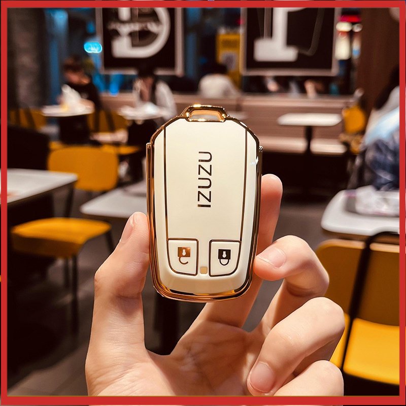 [Tersedia] Untuk ISUZU D - Max Mux 1.9 3.0 2012-2018 Mu-X -Series Abs Soft TPU Key Fob Case Cover