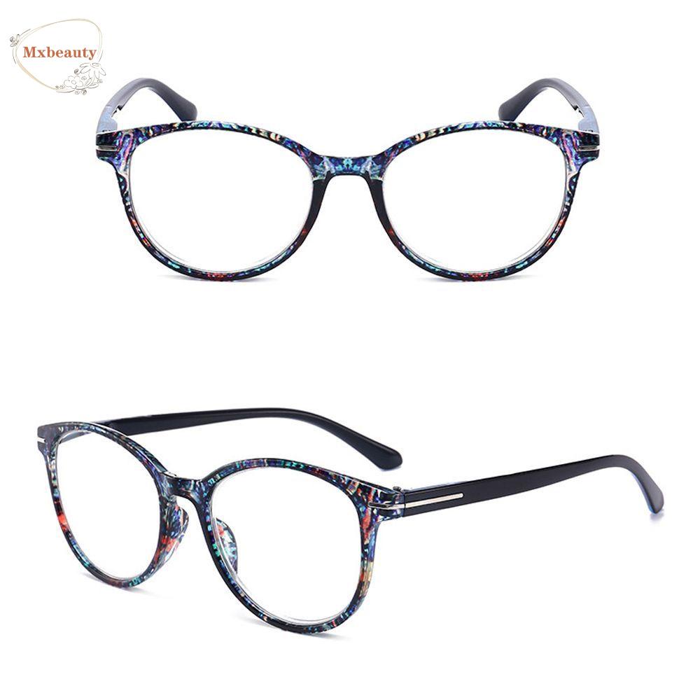 Mxbeauty Kacamata Baca Wanita Travel Vision Care Spring Hinge Frame Presbyopic Baca Pembesaran Hyperopia Eyewear