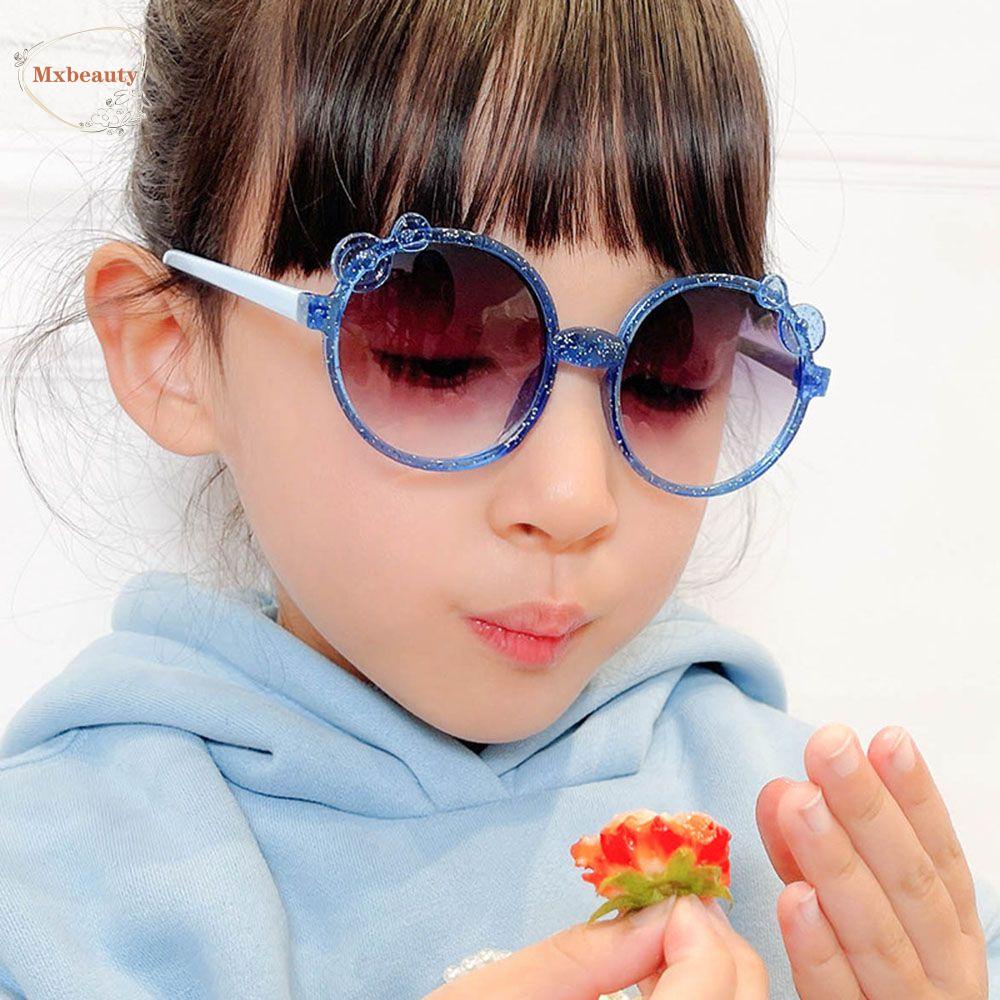 Mxbeauty Bow Sunglasses Cool Eyewear Cartoon Girl Boy Kids Anak Kacamata