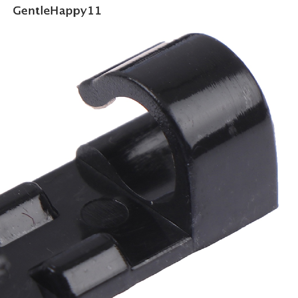 Gentlehappy Set Finisher Wire Clamp Socket Holder Perekat Diri Organizer Kabel Garis Klip id