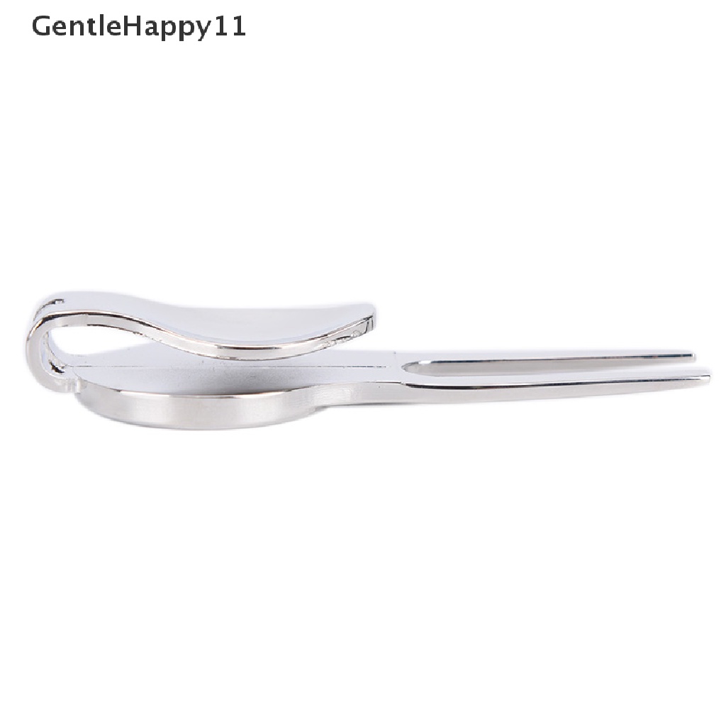 Gentlehappy 1Pcs Alat Reparasi Golf Golf Divot Repair Tool Magnet Dengan Klip Penanda Golf id