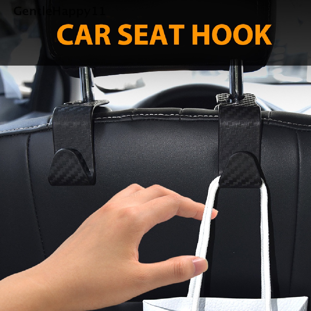 Gentlehappy 1Pcs Universal Car Seat Back Hook Aksesoris Mobil Interior Gantungan Holder Storage id