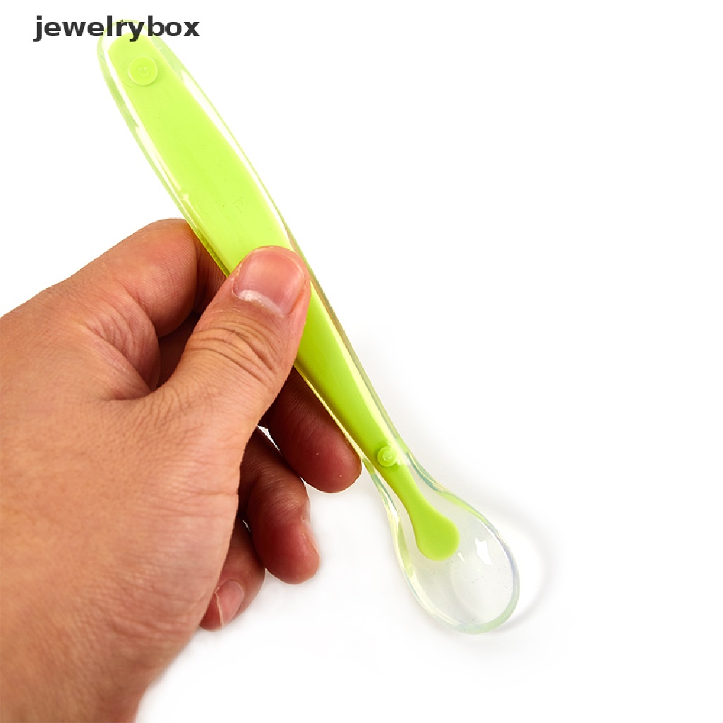 [jewelrybox] Sendok Makan Bayi Peralatan Makan Anak Sendok Garpu Sendok Silikon Soup Ladle Boutique