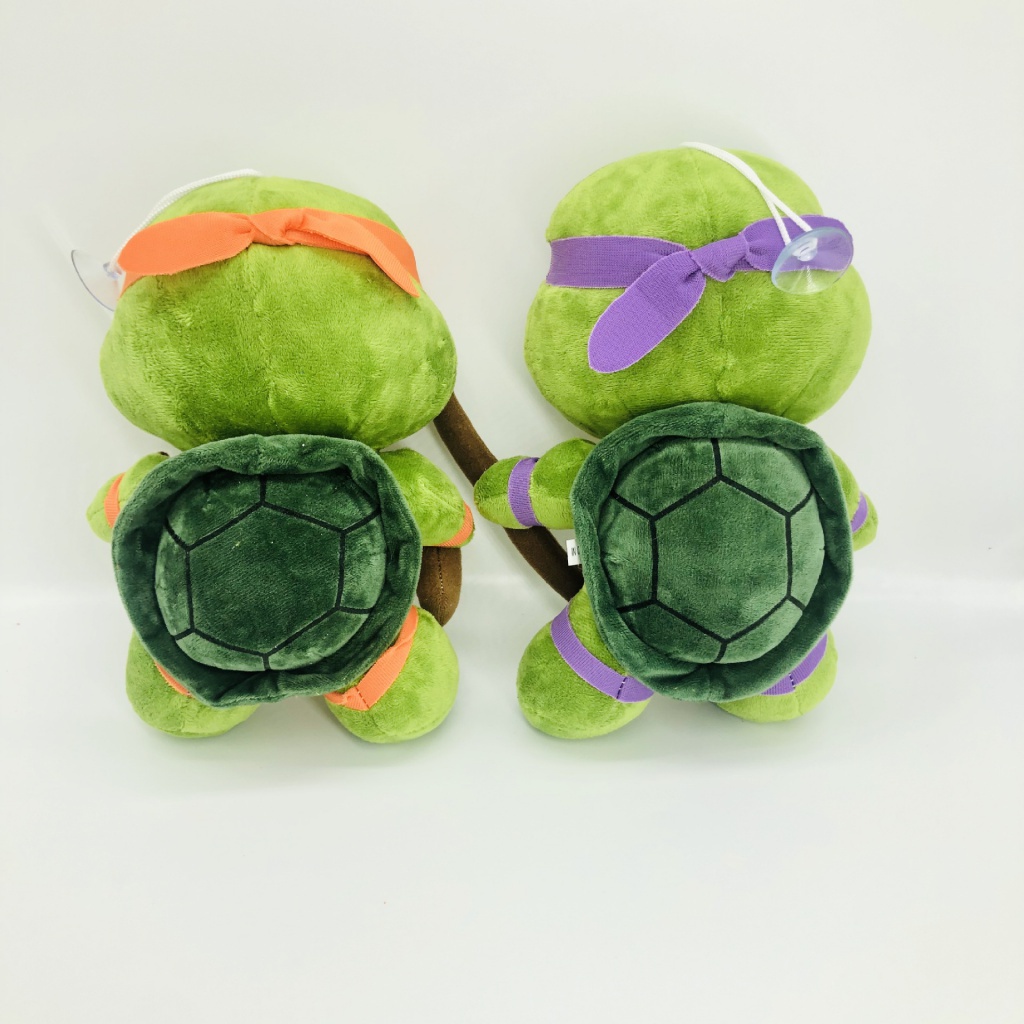 Kawaii Plush Toy Ninja Turtles Leonardo Donatello Boneka Anime Karakter Anime Raffaele Mikey Boneka Mainan Anak