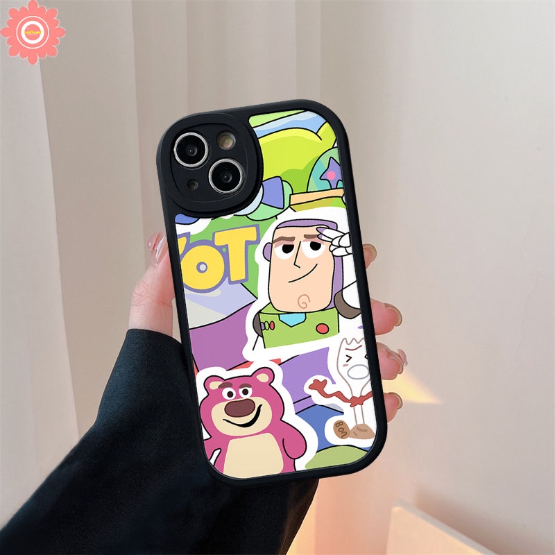 Toy Story Casing Vivo Y36 Y11 Y12 Y21 Y35 Y15 V25E Y22 Y91 Y20 Y02 Y15s Y16 Y30 Y17 Y91C Y20i Y22s Y12i Y21s V25 Y20s V23 Y31 V23E Y15A Y51 Y33s Y21A Kartun Lucu Manyo Soft Case