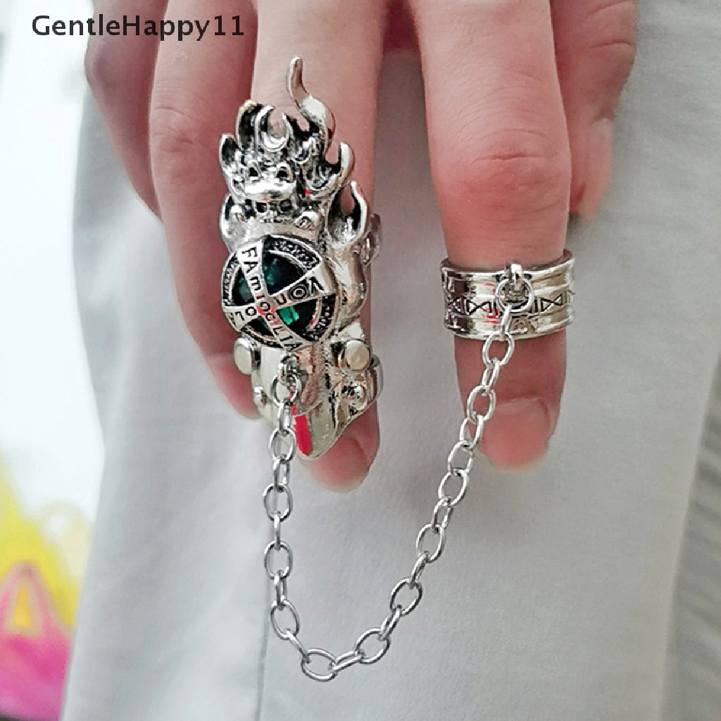 Gentlehappy Fashion Anime Katekyo Hitman Reborn Cincin Vongola Revolving Rings Mainan Cosplay id