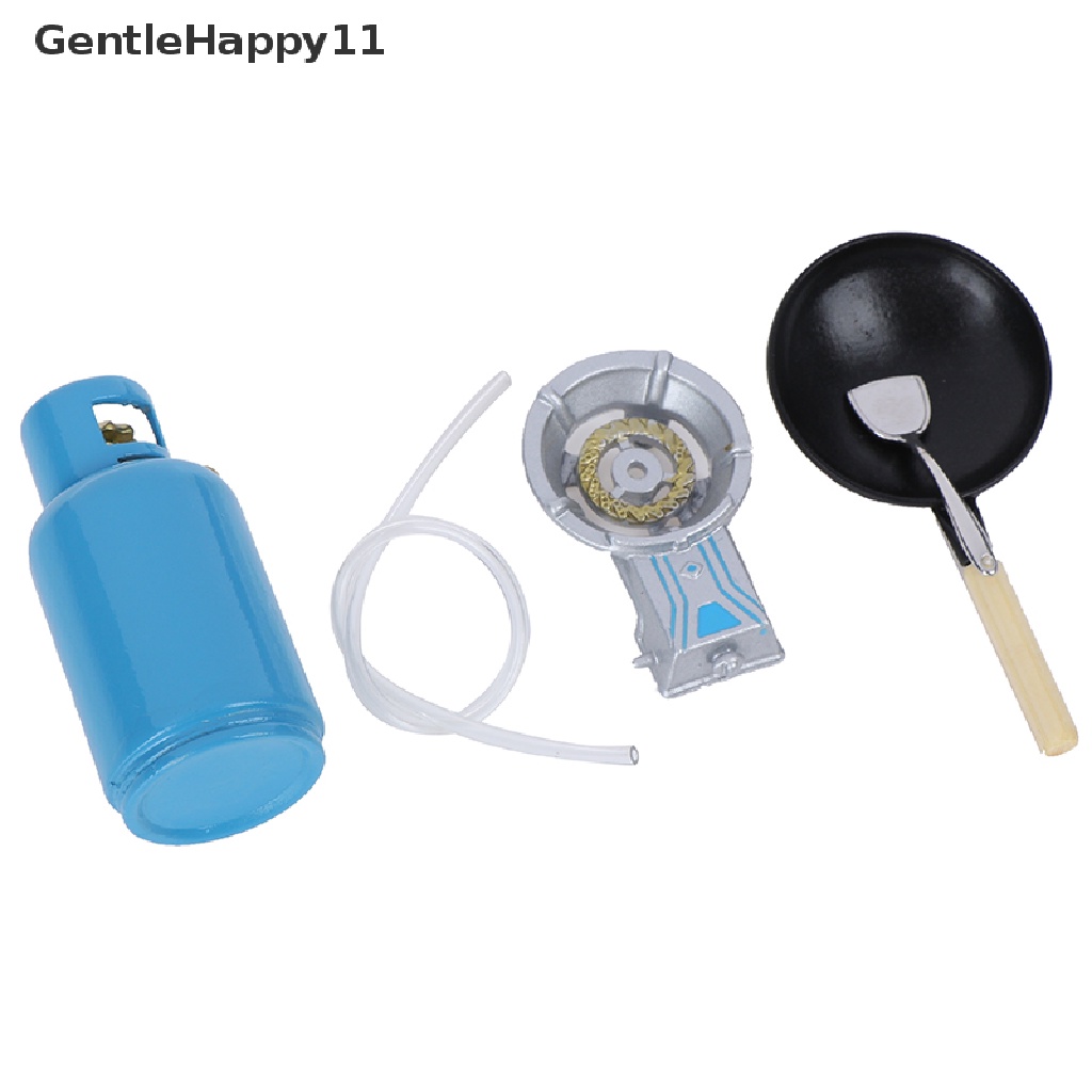 Gentlehappy Dapur Miniatur Rumah Boneka 1: 12 Toy Kitchen Satu Set Gas Tinggi 5cm id