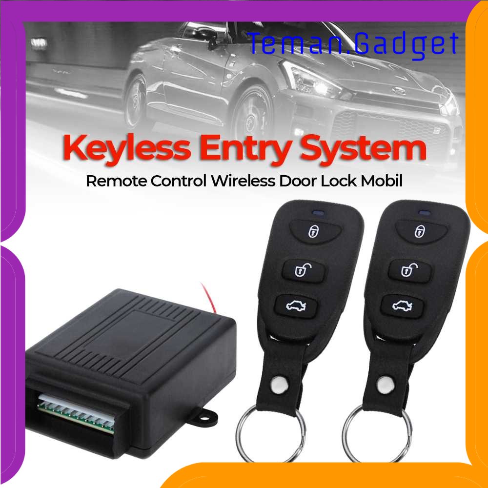 TD - OTO Lanbo Keyless Entry System Remote Control Wireless Door Lock Mobil - LB-402