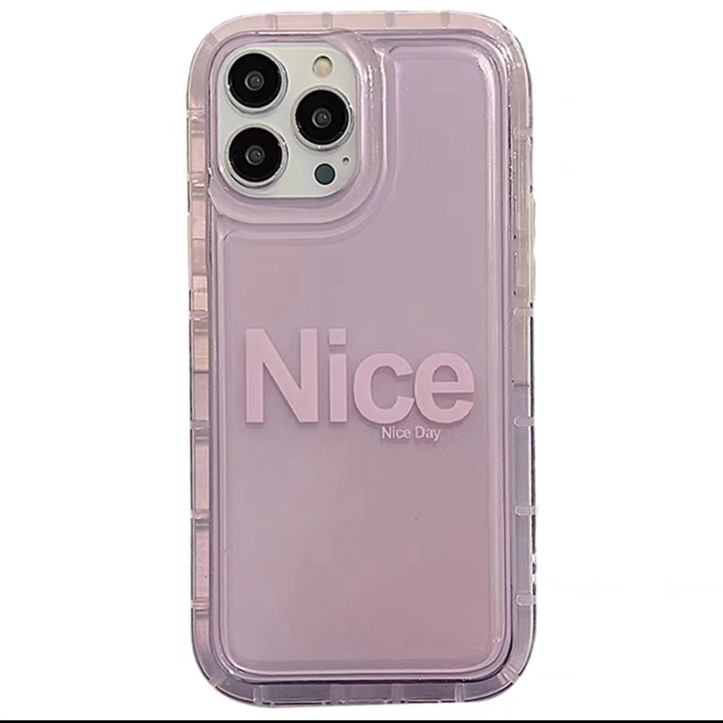 IPHONE Casing Ponsel Iphone11 Cocok Untuk 14 14pro 14plus 13 13mini 13pro 13prm iPhone12 7Plus 8Plus Xr XS 13 12mini Pro Max Empat Sudut Casing Ponsel Transparan Tahan Guncangan