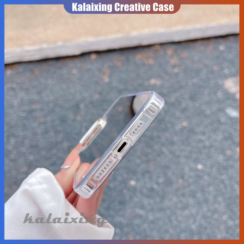 Casing Handphone Cermin Untuk iPhone 14Pro Max11 12 13 Pro Max Xs Xr Xs Max X Soft Case