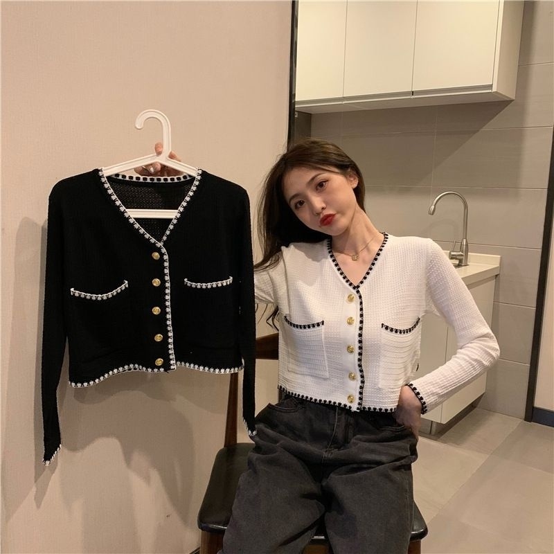 TELLY ➡️ BJ-002 Blouse wanita Cardigan/Outer Baju Rajut Wanita Cardigan Panjang/Korean style baju Wanita fashion