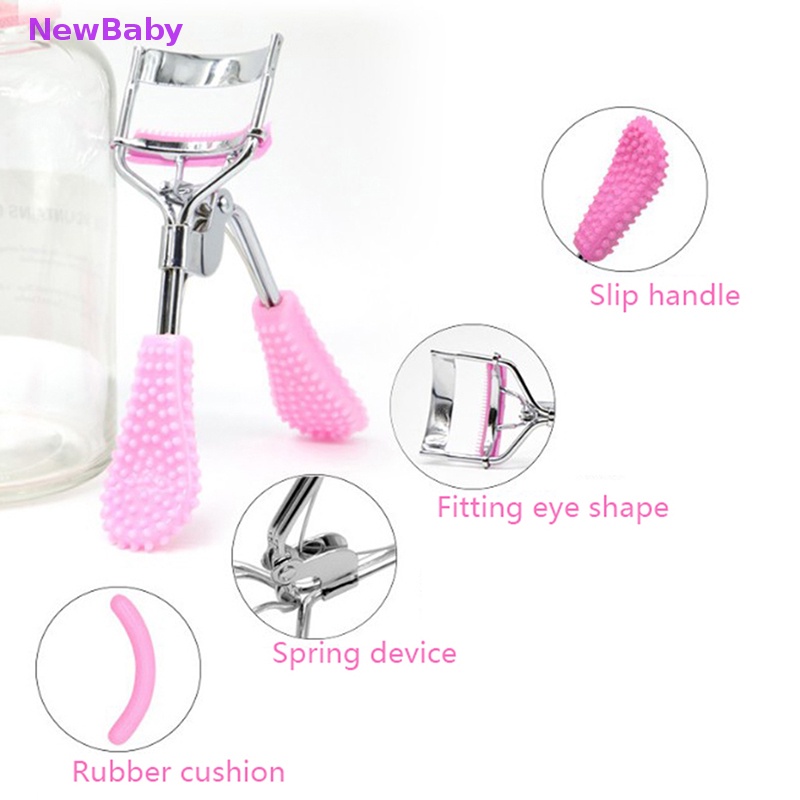 Newbaby 1x Penjepit Bulu Mata Profesional Curling Clip Replacement Pad Makeup Alat Kecantikan ID