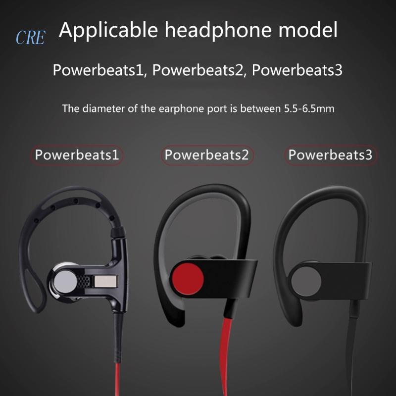 Cre 4pasang Set Earpads Eartips Untuk Beats PowerBeats3 pb2 Earbud Earphone Nirkabel