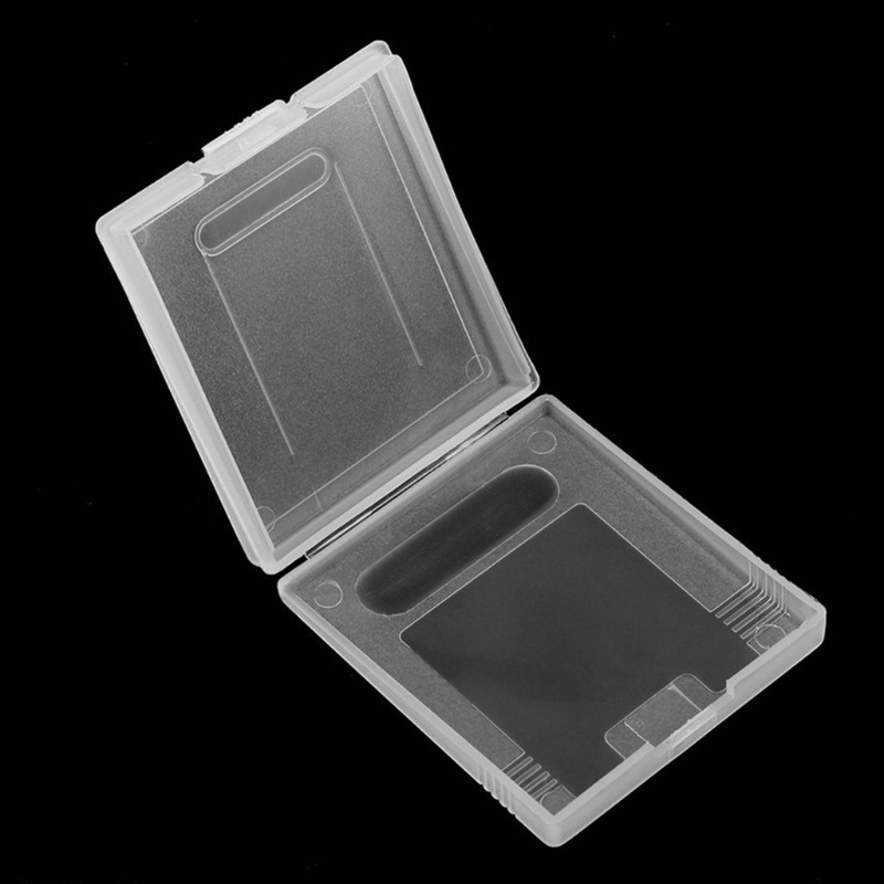 Wu 5Pc Case Tempat Penyimpanan Kartu Game Untuk GBC GBP Game Card Transparan-Organizer Box Portable Dustproof Case Akses Game