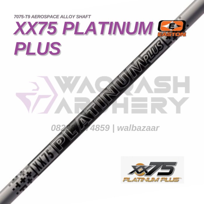 EASTON PLATINUM PLUS XX75 Aluminium Shaft Only