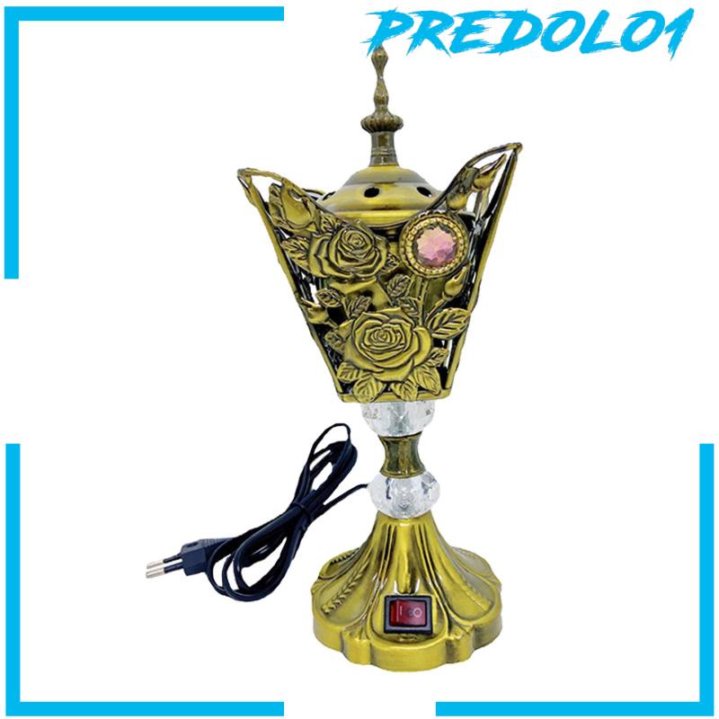 [Predolo1] Burner Elektrik Ornamen Pedupaan Timur Tengah Untuk Rumah Kamar Tidur Kantor