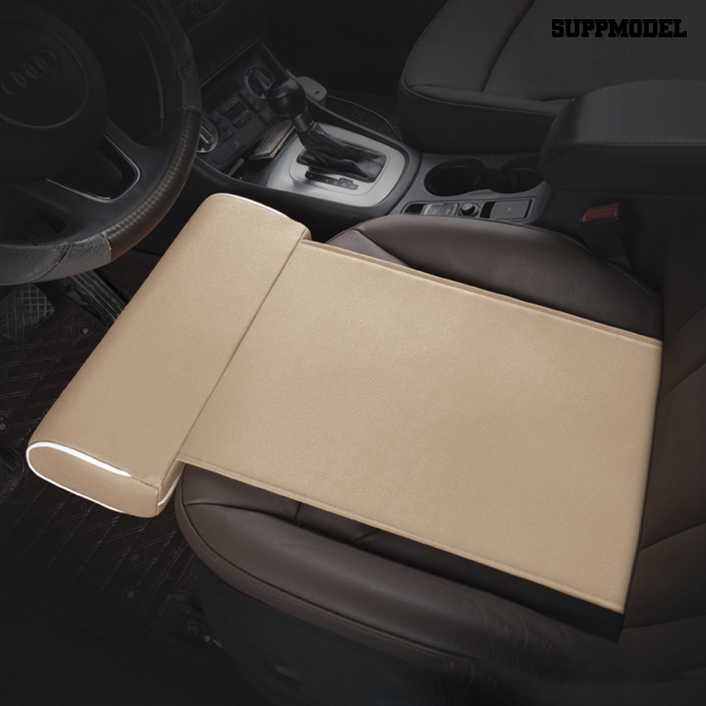 [SM Auto] Universal Faux Leather Car Seat Leg Thigh Support Cushion Bantal Bantalan Pemanjang