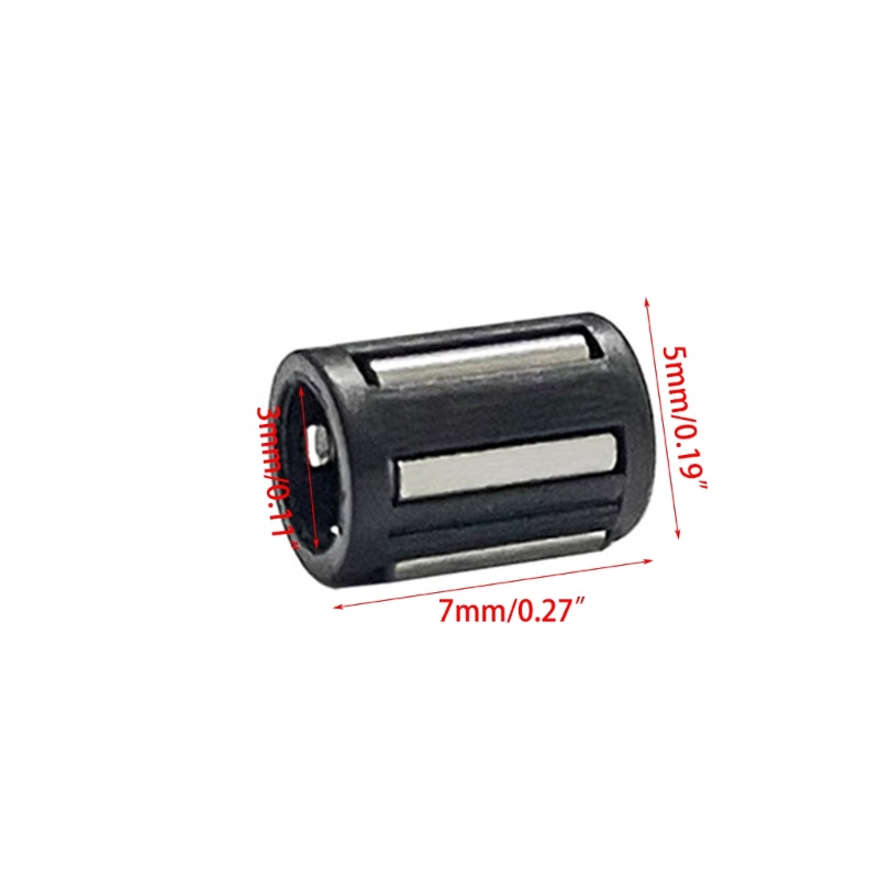 Vivi 10 15x3x5x7mm Needle Bearing 3D Printer Diy Extruder Sleeve Untuk Voron Btech Dual Gear 3D Printer Aksesoris