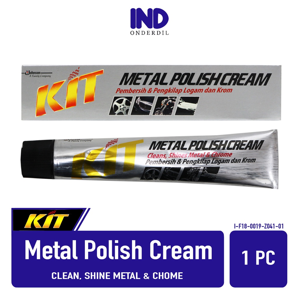 Metal Polish Cream Kit Krim Pembersih Pengkilap Logam Kuningan 50 gr