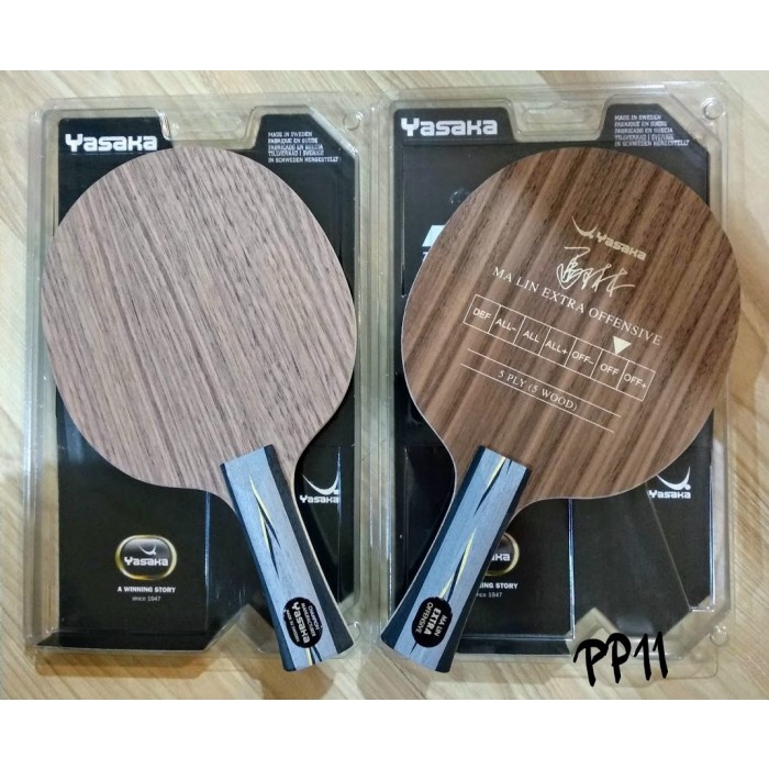 Yasaka MaLin Ma Lin Extra Offensive -Blade Bat Bet Tenis Meja Pingpong - Flaired FL