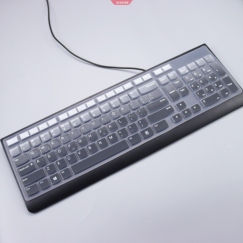 1pc Lenovo KBRFBU71+MORFKHO Serba MK21 Keyboard Komputer Desktop Silikon Transparan Penutup Pelindung Tahan Air Tahan Debu Film Pelindung [ZXL]