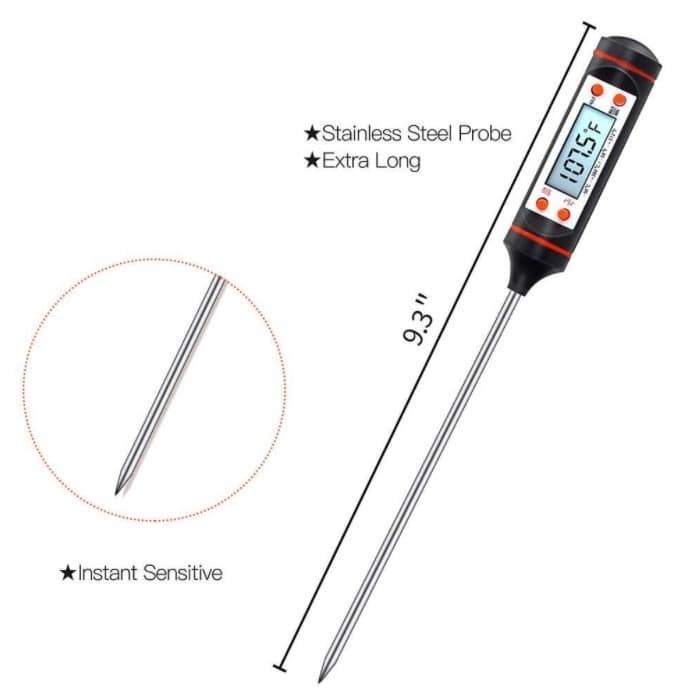 Termometer Suhu Makanan Dapur Air Masak BBQ Digital Food Thermometer