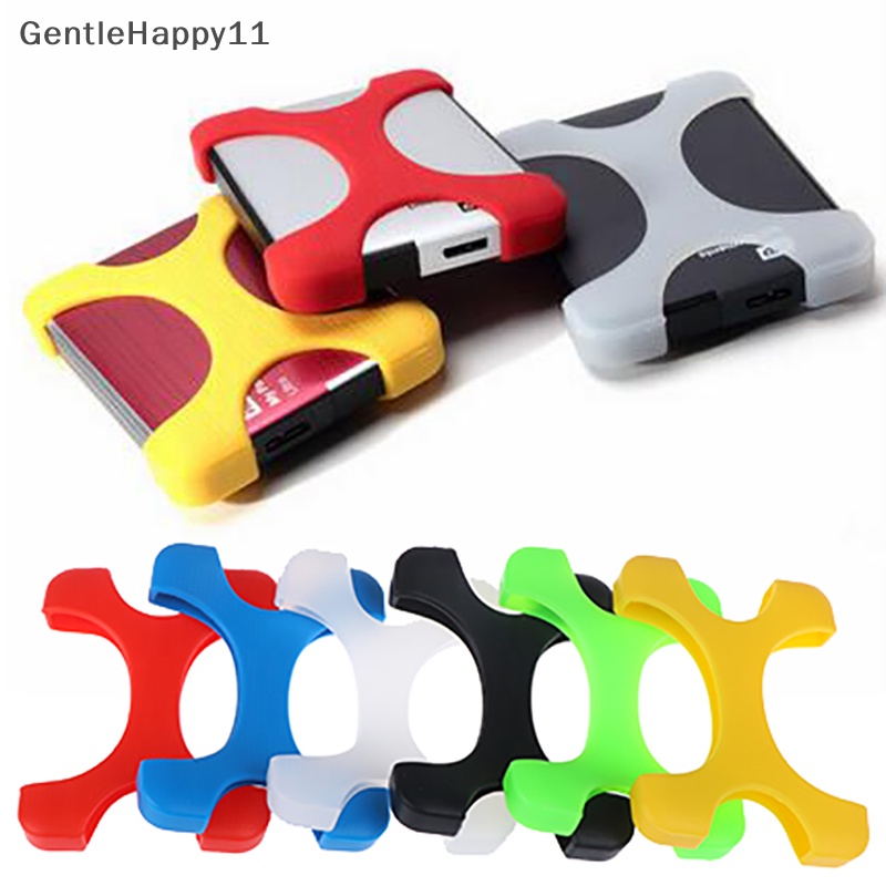 Gentlehappy 2.5 &quot;Harddisk Shockproof HDD Silicone Case Cover Pelindung Untuk Hardisk  Id